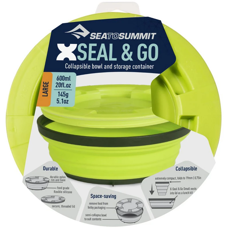 Sea To Summit XSeal And Go Large Vouwkom 4 Sea To Summit XSeal And Go Large Vouwkom - Afbeelding 2