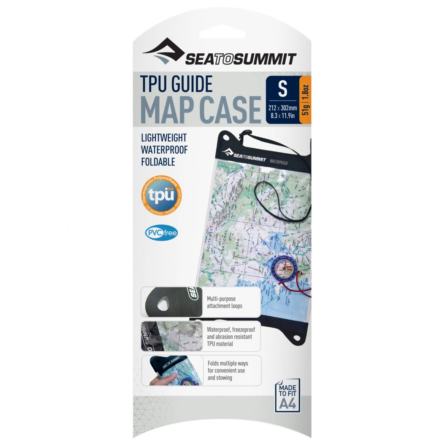 Sea To Summit TPU Guide Map Case - Beschermhoes 4 Sea To Summit TPU Guide Map Case - Beschermhoes - Afbeelding 2